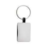 RCS RECYCLED ZINC ALLOY RECTANGLE KEYRING