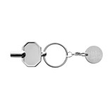 RCS RECYCLED ZINC ALLOY RADIATOR KEY KEYCHAIN WITH COIN