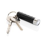 GLOBIX RCS RECYCLED PLASTIC USB RE-CHARGEABLE KEYCHAIN TORCH