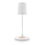 ZENARA RCS RECYCLED PLASTIC AND CORK 15W WIRELESS DESK LAMP