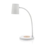 ZENARA RCS RECYCLED PLASTIC AND CORK 15W WIRELESS DESK LAMP