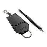 SP TULA RCS CERTIFIED RECYCLED PU KEY HOLDER AND PEN SET