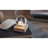 SANTA LIGHT - CHRISTMAS LED CRYSTAL BALL