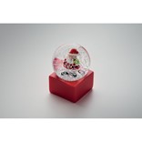 SANTO - SMALL SNOW BALL GLASS ORNAMENT