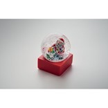 SANTISIMO - SNOW BALL GLASS ORNAMENT