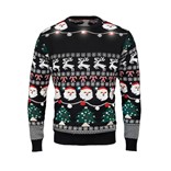 SHAMIS LARGE - CHRISTMAS LED SWEATER L/XL