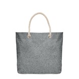 MARE-STRANDTASCHE MIT KORDELGRIFF, 220 G/M²