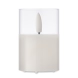 XANDLE - LED WAX CANDLE IN GLASS HOLDER