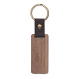 NAWKEY - KEY RING IN WALNUT AND PU