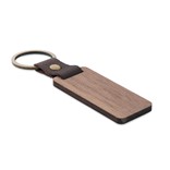 NAWKEY - KEY RING IN WALNUT AND PU