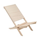 MARINERO-FOLDABLE WOODEN BEACH CHAIR