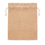 JUTE MEDIUM - MEDIUM JUTE GIFT BAG 25 X 32CM