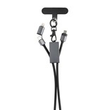 TERRA RCS RECYCLED PET PHONE CORD WITH 60W DUAL CHARGE CABLE