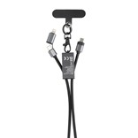 TERRA RCS RECYCLED PET PHONE CORD WITH 60W DUAL CHARGE CABLE