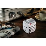 SKROSS WORLD TRAVEL ADAPTER MUV 2-POLE WITH USB A AND C