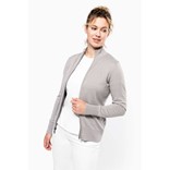 KARIBAN LADEIES ZIP CARDIGAN