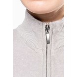 KARIBAN LADEIES ZIP CARDIGAN