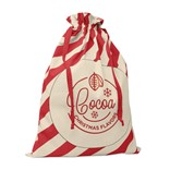 GRAND SAC EN COTON PÈRE NOËL LAUKKU