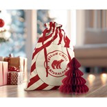 GRAND SAC EN COTON PÈRE NOËL LAUKKU