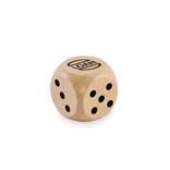 SCHIMA WOODEN DICE DADIN 3CM DIA