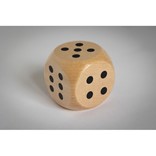 SCHIMA WOODEN DICE DADO 5CM DIA
