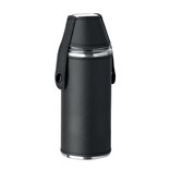 HIP FLASK WITH SHOT CUPS COCOON