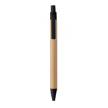 STYLO À BILLE À BOUTON POUSSOIR ITEA COLOUR EN BAMBOU