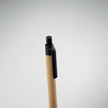 STYLO À BILLE À BOUTON POUSSOIR ITEA COLOUR EN BAMBOU