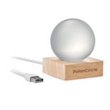 BOULE DE VERRE LED LIGHT
