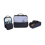 RENEW AWARE™ RPET 3 PIECE PACKING CUBE SET
