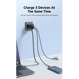 CHARGEUR GAN 65 W AVEC CÂBLE RÉTRACTABLE URBAN VITAMIN MENDOCINO