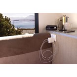 TRAVELCHARGE PRO RCS RPLASTIC TRAVEL CHARGER WITH USB C