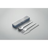 KOMPLET JEDILNEGA PRIBORA IZ NERJAVEČEGA JEKLA MESTECK