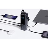 ANKER POWER BANK 25.000 MAH 165W, BUILT-IN RETRACTABLE CABLE