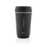 MUG 354 ML AVEC COUVERCLE 360 EN PLASTIQUE RECYCLÉ TOPL